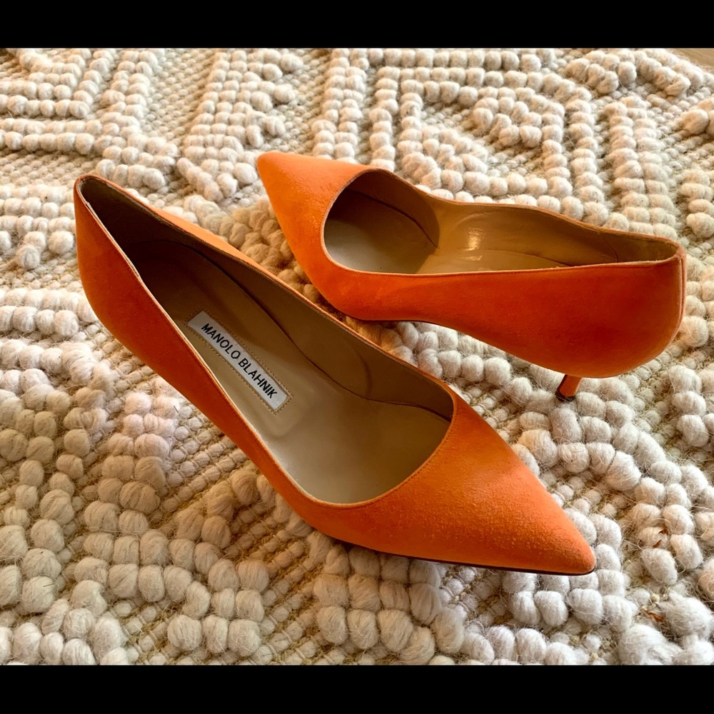 Manolo Blahnik kitten heels